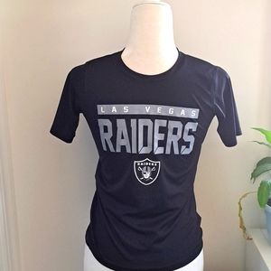 NFL Las Vegas Raoders Black Logo Shirt Youth size Small